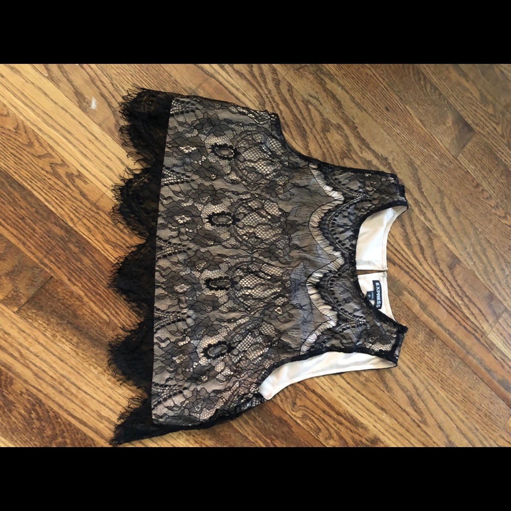 Express lace top
